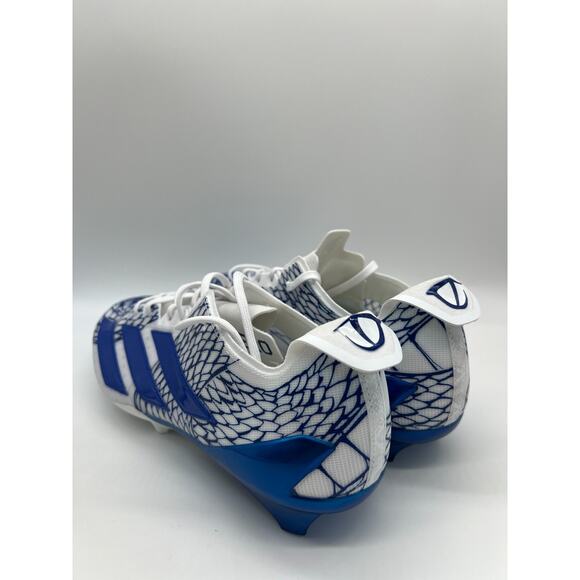 Adidas Adizero Electric Football Cleats Royal Blue White IH8569 Men Size 12 - Picture 8 of 12